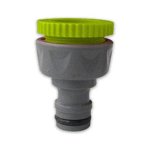 M7B010G Adaptador Grifo Manguera. Gris-Verde. 1/2