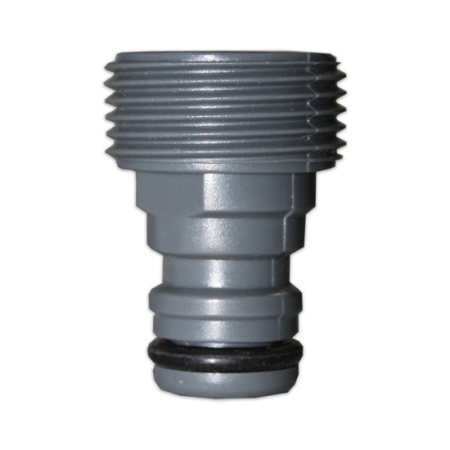 M7B012G Adaptador Grifo Manguera. Gris. 3/4