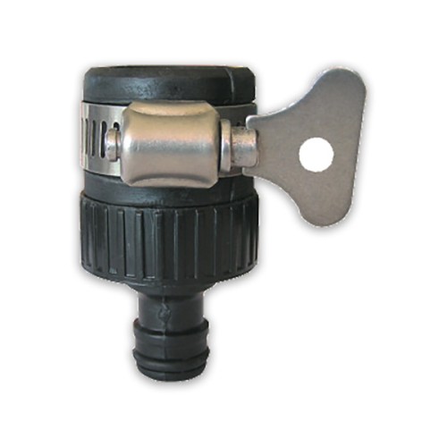 M7B013N Conector Manguera. Negro. 1/2