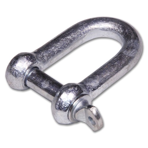 M86023G Grillete Recto. Galvanizado. 10 mm