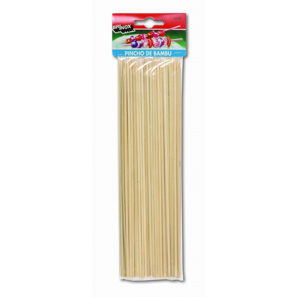 Mod. B3006-Z Pincho bambú. Madera. 25 cm [Bolsa 50 unidades]