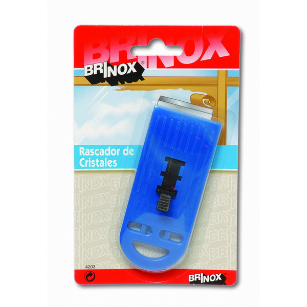 Mod. B4203-C Rascavidrios Plano. Azul [Blister 1 unidad]