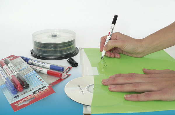 Mod. B4212-N Marcador permanente Doble punta. Negro [Blister 1 unidad]