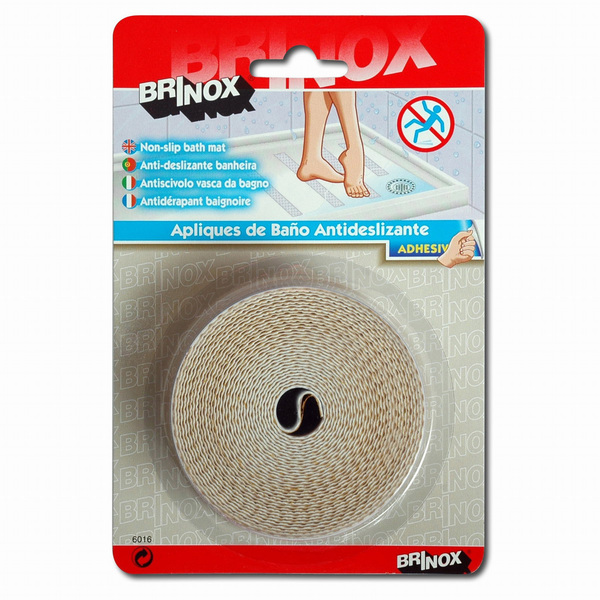Mod. B6016-B Antideslizante Bañera. Blanco. 40 mm x 5 m [Blister 1 rollo]