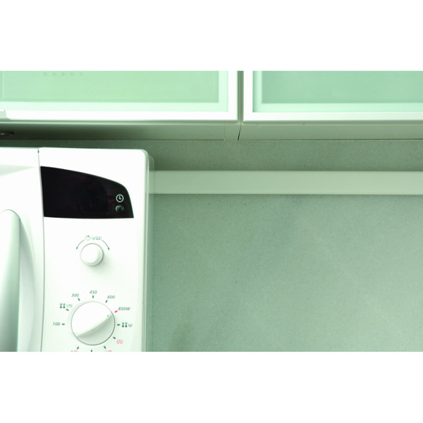 Mod. B6090-B Canal instalaciones. Blanco. Industrial. 100 cm [Blister 2 tiras de 1 m]