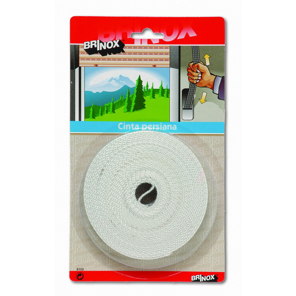 Mod. B6103-G Cinta Persiana 22 mm. Gris. 6 m. 22 mm [Blister 1 rollo]