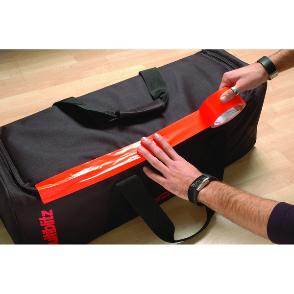 Mod. B6111-T Cinta Americana. Naranja fluorescente. 10 m. 50 mm [Blister 1 rollo]