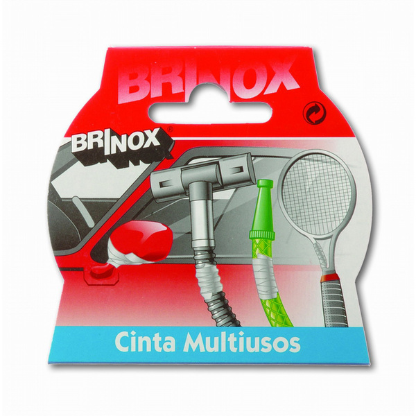 Mod. B6114-P Cinta multiuso. Plata. 10 m. 50 mm [Blister 1 rollo]