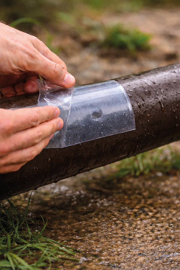 Mod. B6225-H Cinta adhesiva de sellado impermeable.100mm x 1,5m. Transparente. 1,5 m [Rollo]