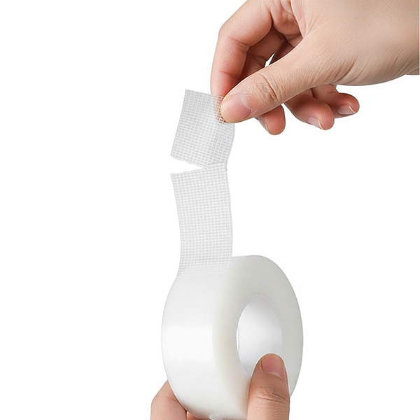 Mod. B6235-H Cinta nano adhesiva con malla 2 caras. 19mm x 2.5m. Transparente [Blister 1 rollo]