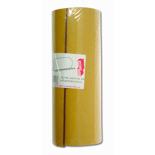 Mod. B6278-M Deslizadores Fieltro. Marrón. 200 mm x 1 m [Rollo a granel]