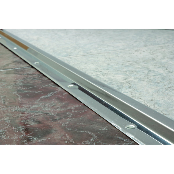 Mod. B7005 Tapajuntas Gres. Acero Inoxidable. 100 cm [Blister 1 tira]