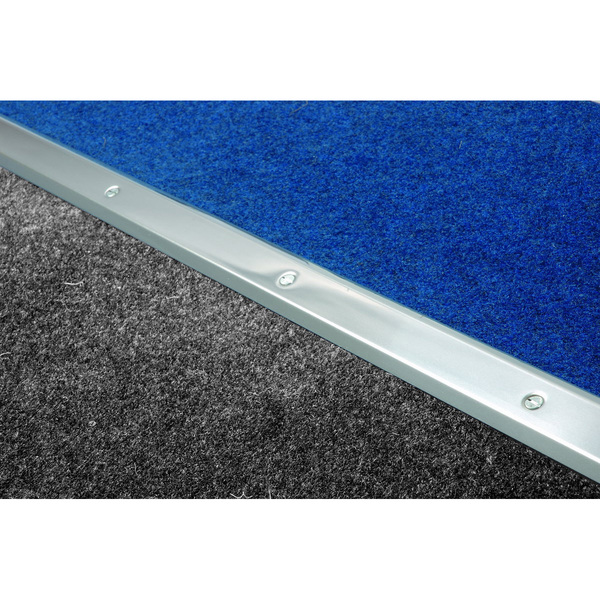 Mod. B7008 Tapajuntas Moqueta. Acero Inoxidable. 100 cm [Blister 1 tira]