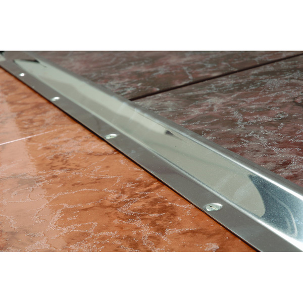 Mod. B7009 Tapajuntas Cerámica. Acero Inoxidable. 100 cm [Blister 1 tira]