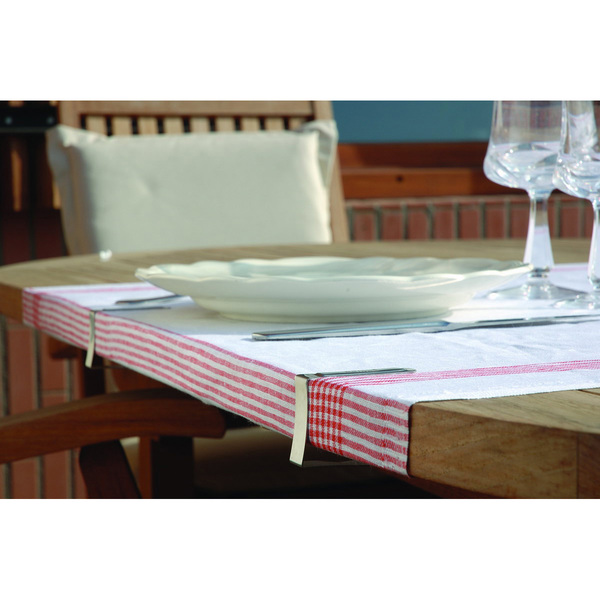 Mod. B7020-E Sujetamanteles. Acero Inoxidable [Blister 2 unidades]