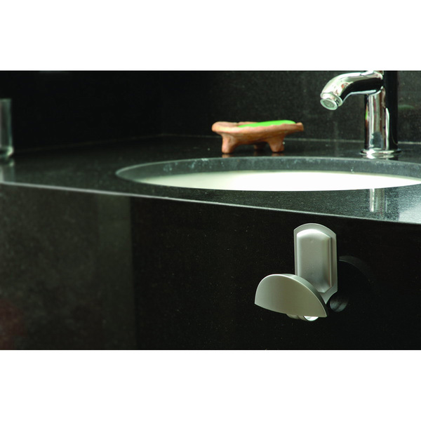 Mod. B7242-F Perchero Media Luna. Cromado mate. 45 x 84 mm [Blister 1 unidad]