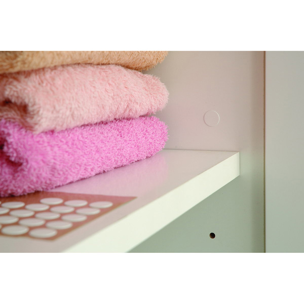 Mod. B7790-B Embellecedor Cubre-tornillos adhesivo. Blanco. Ø 13 mm [Blister 30 discos]