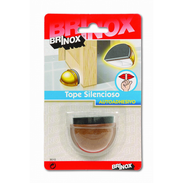 Mod. B9010-Z Tope Silencioso adhesivo. Madera. 48 x 37 x 25 mm [Blister 1 unidad]