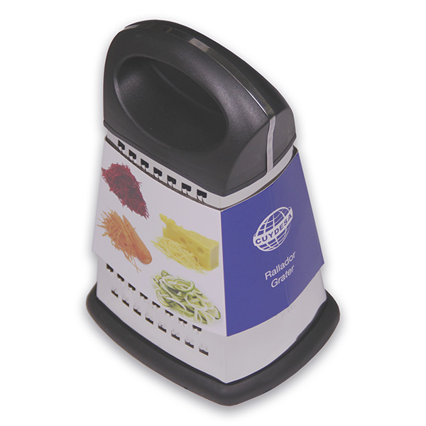 Mod. C42862 Rallador 4 lados. Inox-Plastico. 21 cm [Granel]
