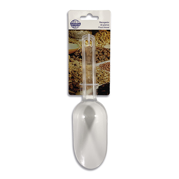 Mod. C44081 Recogedor para granos. Plástico. 12 cm [Etiqueta]