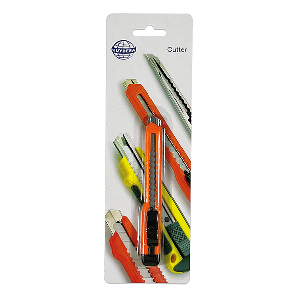 Mod. C50066 Cutter. Naranja. 13,5 cm [Blister 1 unidad]