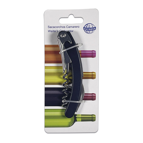 Mod. C50111 Sacacorchos camarero curvo [Display]