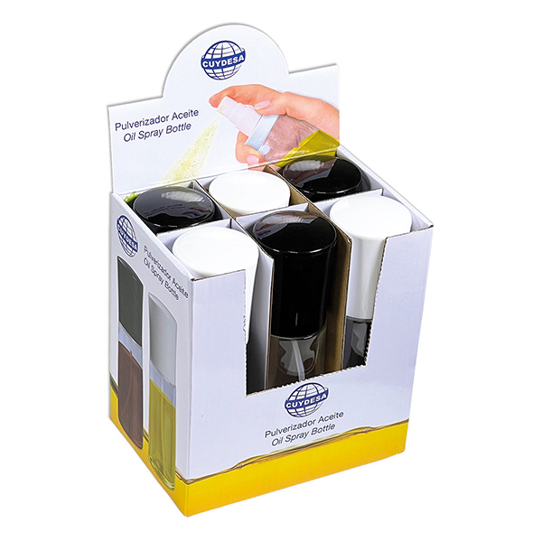 Mod. C50611 Spray aceite y vinagre. Cristal y plástico [Granel]