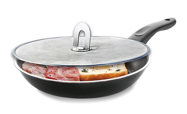 Mod. C50863 Tapa antisalpicaduras. Inox. Acero Inoxidable. ø 25 cm [Retractilado]