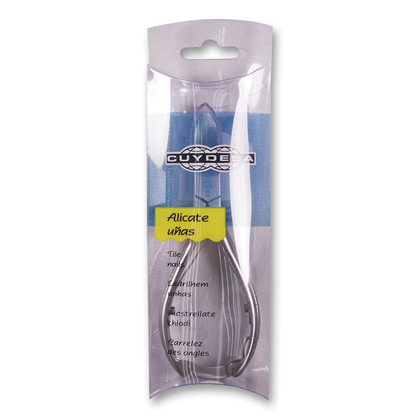 Mod. C50955 Alicate corta Uñas. Acero Inoxidable. 5½" - 14 cm [Caja-display 1 unidad]