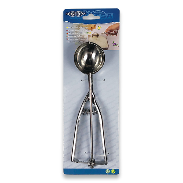 Mod. C51253 Racionador Helado. Acero Inoxidable. Ø 55 mm [Blister 1 unidad]