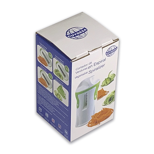 Mod. C51725 Cortador de verduras en espiral 4 en 1 [Caja]