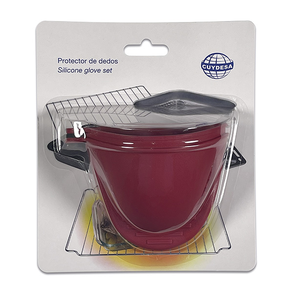 Mod. C52020 Protector de dedos. Silicona. 8x11 cm [Blister 2 unidades]