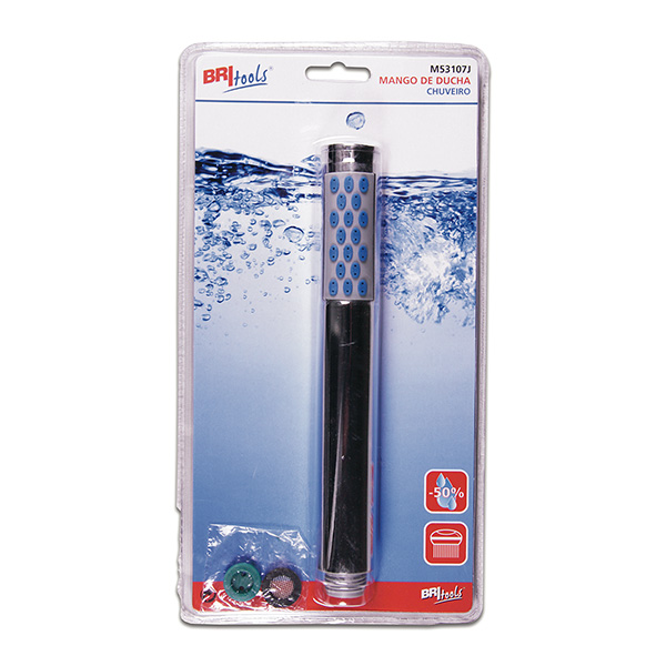 Mod. M53107J Mango Ducha. Cromado. Ø 28 x 206 mm [Blister 1 unidad]