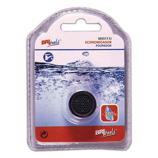 Mod. M55111J Aireador Grifo. Acero Inoxidable. H22x100 [Blister 1 unidad]