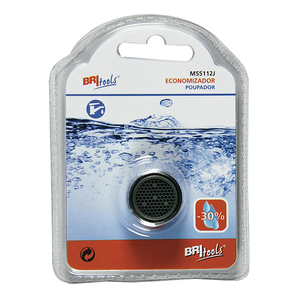 Mod. M55112J Aireador Grifo. Acero Inoxidable. M24x100 [Blister 1 unidad]