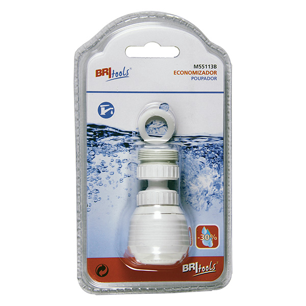 Mod. M55113B Aireador ABS con Rotula. Blanco. M24x100 [Blister 1 unidad]