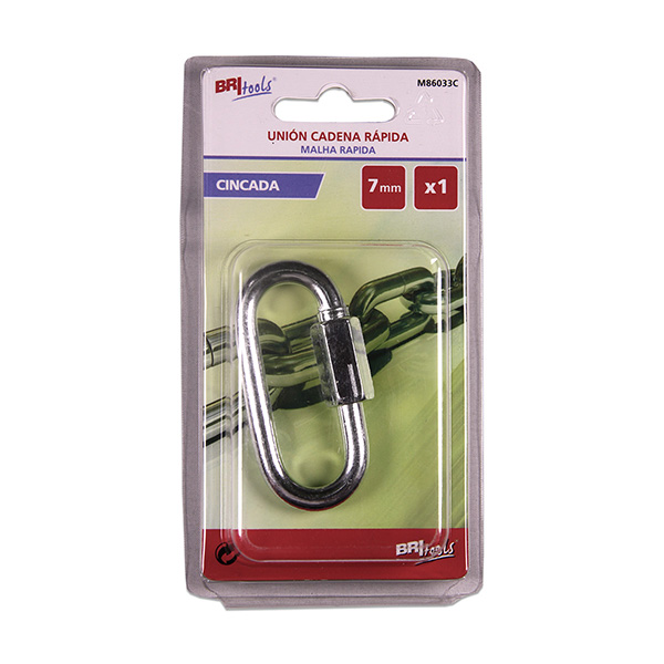 Mod. M86033C Union Cadena Rapida. Cincado. 7 mm [Blister 1 unidad]