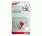 Mod. B2041-H Protector de enchufe con llave extractora. Transparente [Blister 5 ud + 1 llave]