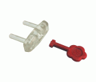 B2041-H Protector de enchufe con llave extractora. Transparente