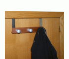 Mod. B3100-E Soporte puerta para percheros. Acero Inoxidable. 150 55 mm [Blister 2 unidades]