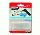 Mod. B4204-E Hojas Rascavidrios. Acero Inoxidable [Blister 1 unidad]
