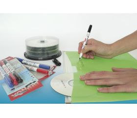 Mod. B4212-N Marcador permanente Doble punta. Negro [Blister 1 unidad]