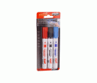 B4213-0 Marcador permanente Punta 2 mm. Negro, Rojo y Azul