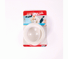 B4241-B Tira adhesiva de cierre por contacto. Blanco. 20 mm x 150 cm