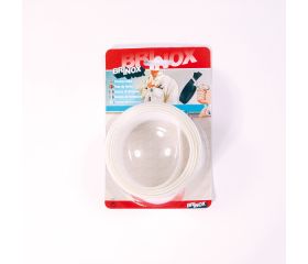 B4241-B Tira adhesiva de cierre por contacto. Blanco. 20 mm x 150 cm