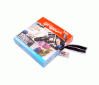 Mod. B4242-N Tira adhesiva de cierre por contacto. Negro. 20 mm x 25 m [Caja-display 1 rollo]