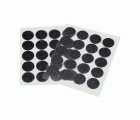 B4243-N Discos adhesivos de cierre téxtil Ø 18 mm. Negro