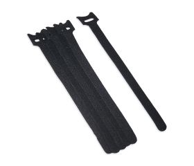 B4246-N Brida de cierre téxtil doble cara 12mmx20cm. Negro