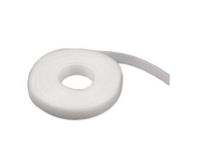 B4247-B Cinta de cierre téxtil doble cara 12mmx3m. Blanco