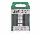 Mod. B4273-N Imán Neodimio. Neodimio. Ø22 x 10 mm [Caja-display 4 ud]